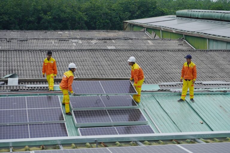 solar panel installation